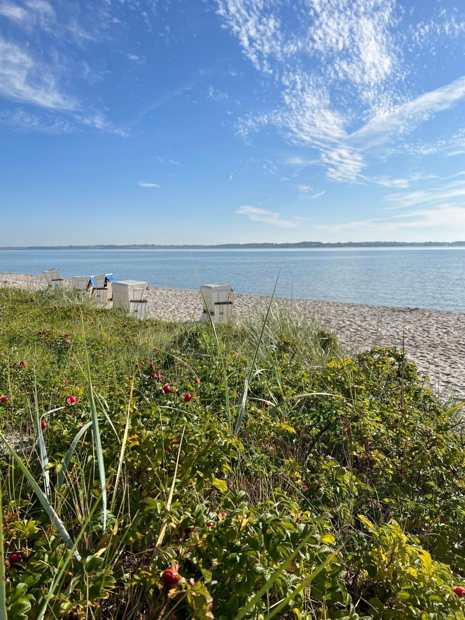 Ostsee-Strandhaus-Holnis Glücksburg Exterior foto